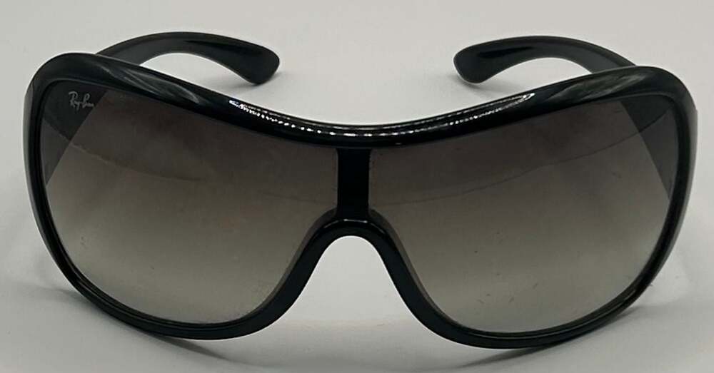 Ray-Ban RB 4099 Sunglasses Black Wrap Style